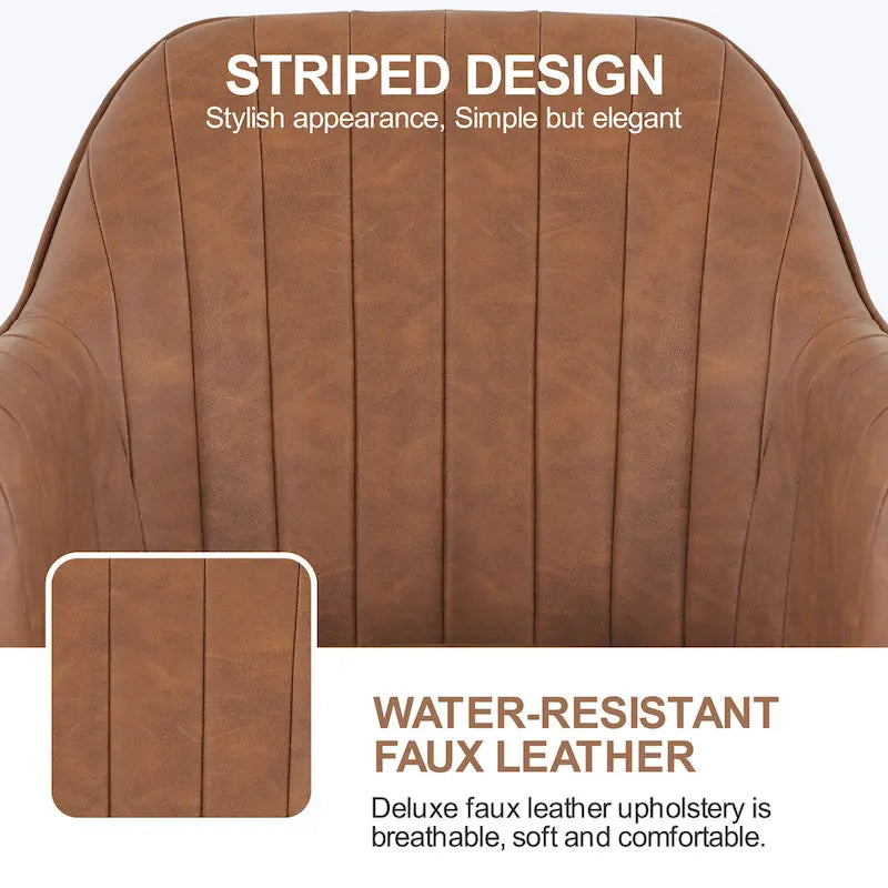 Fauteuil de bureau pivotant en velours avec accoudoirs, réglable en hauteur, rose