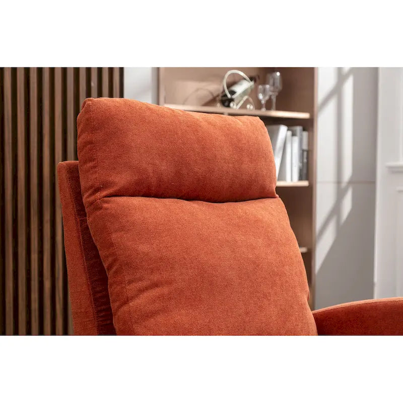 Fauteuil inclinable pivotant à 360 degrés avec coussin lombaire, dossier haut et revêtement beige