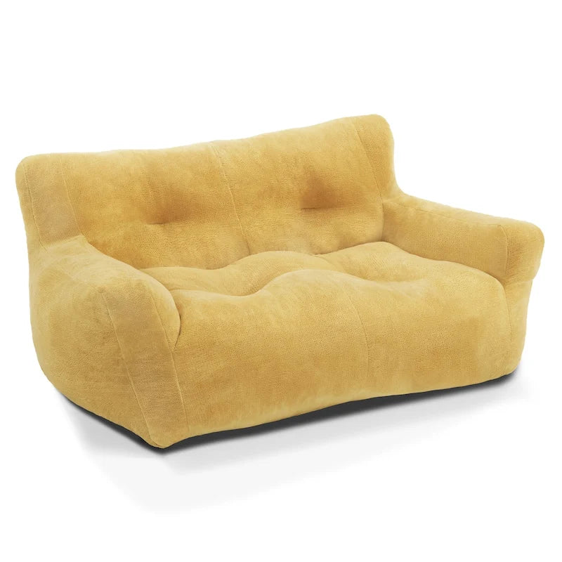 Canapé-lit en tissu peluche pour animaux de compagnie avec design touffeté pour petits et moyens chiens et chats