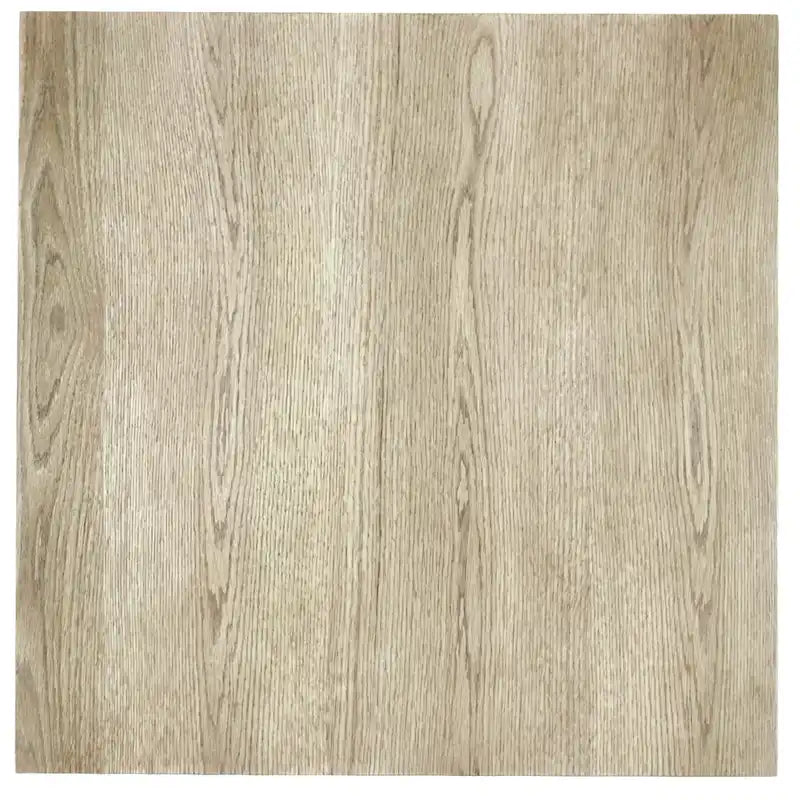 Table basse finition bois avec deux tiroirs et base en métal noir