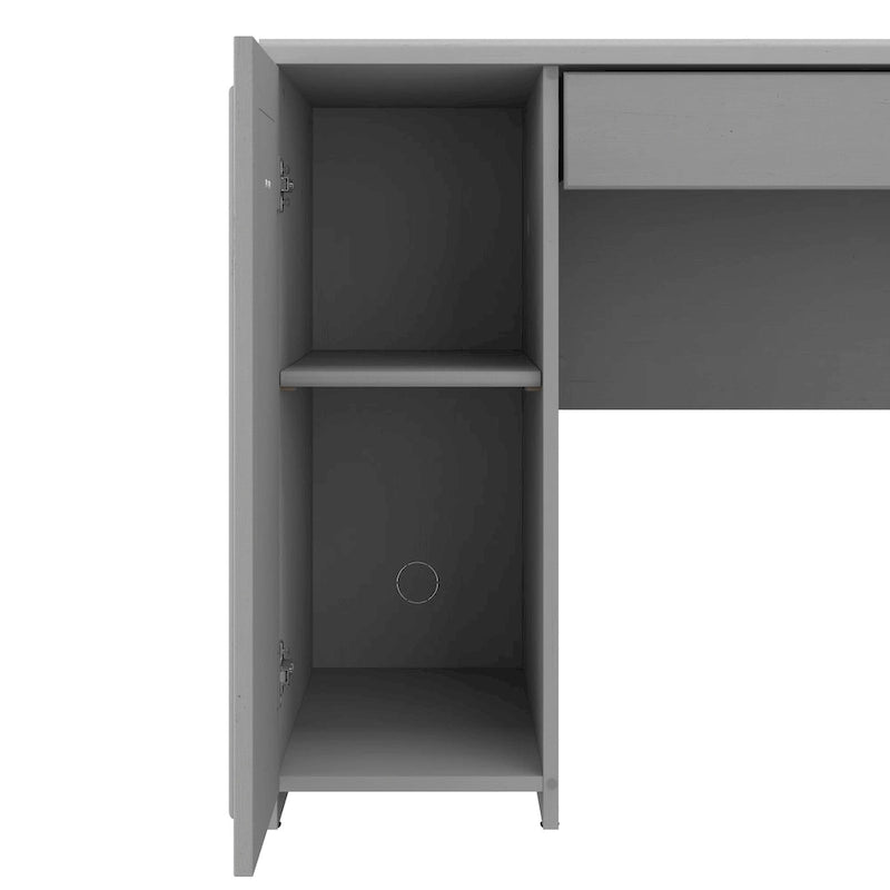 Bureau d'angle avec huche style campagnard merisier antique