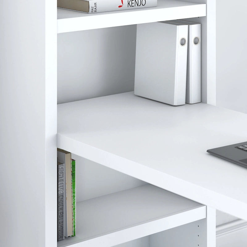 Table de bricolage 56W avec étagères réglables et surface laminée