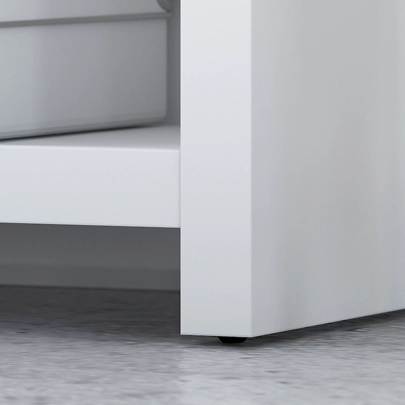 Table de bricolage 56W avec étagères réglables et surface laminée
