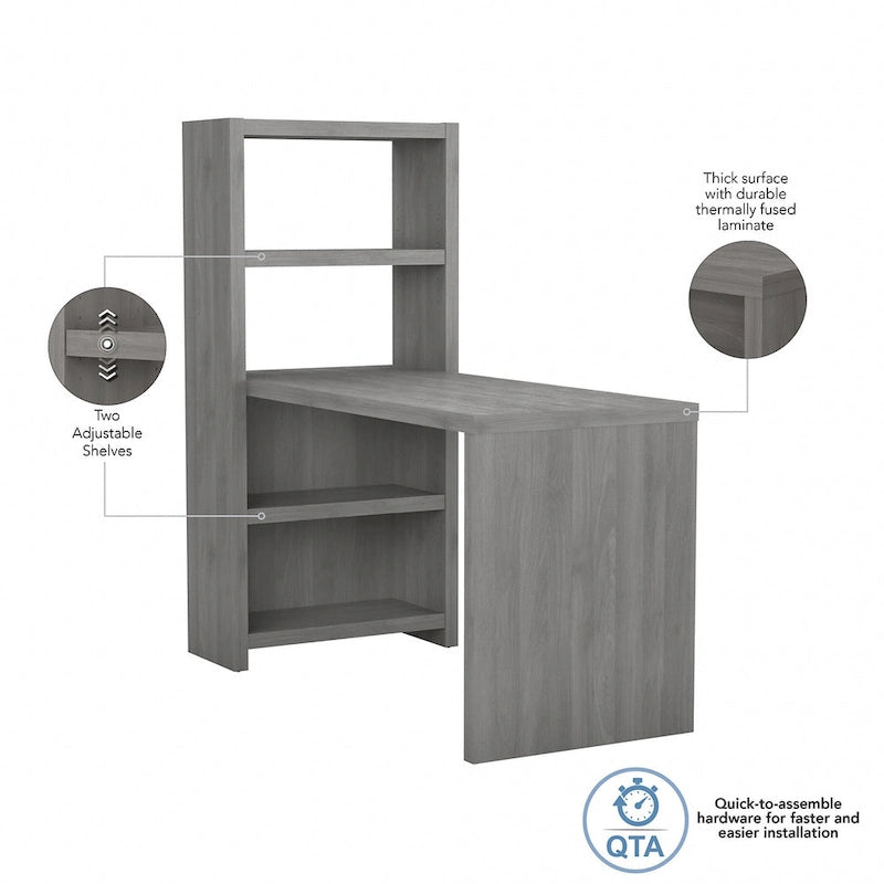 Table de bricolage 56W avec étagères réglables et surface laminée