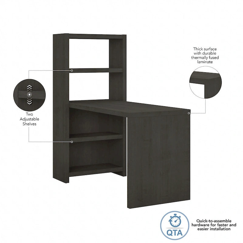 Table de bricolage 56W avec étagères réglables et surface laminée
