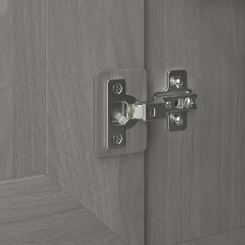 Meuble de rangement haut Cabot Espresso Oak avec portes – 31,38 long. x 16,30 larg. x 61,14 haut.